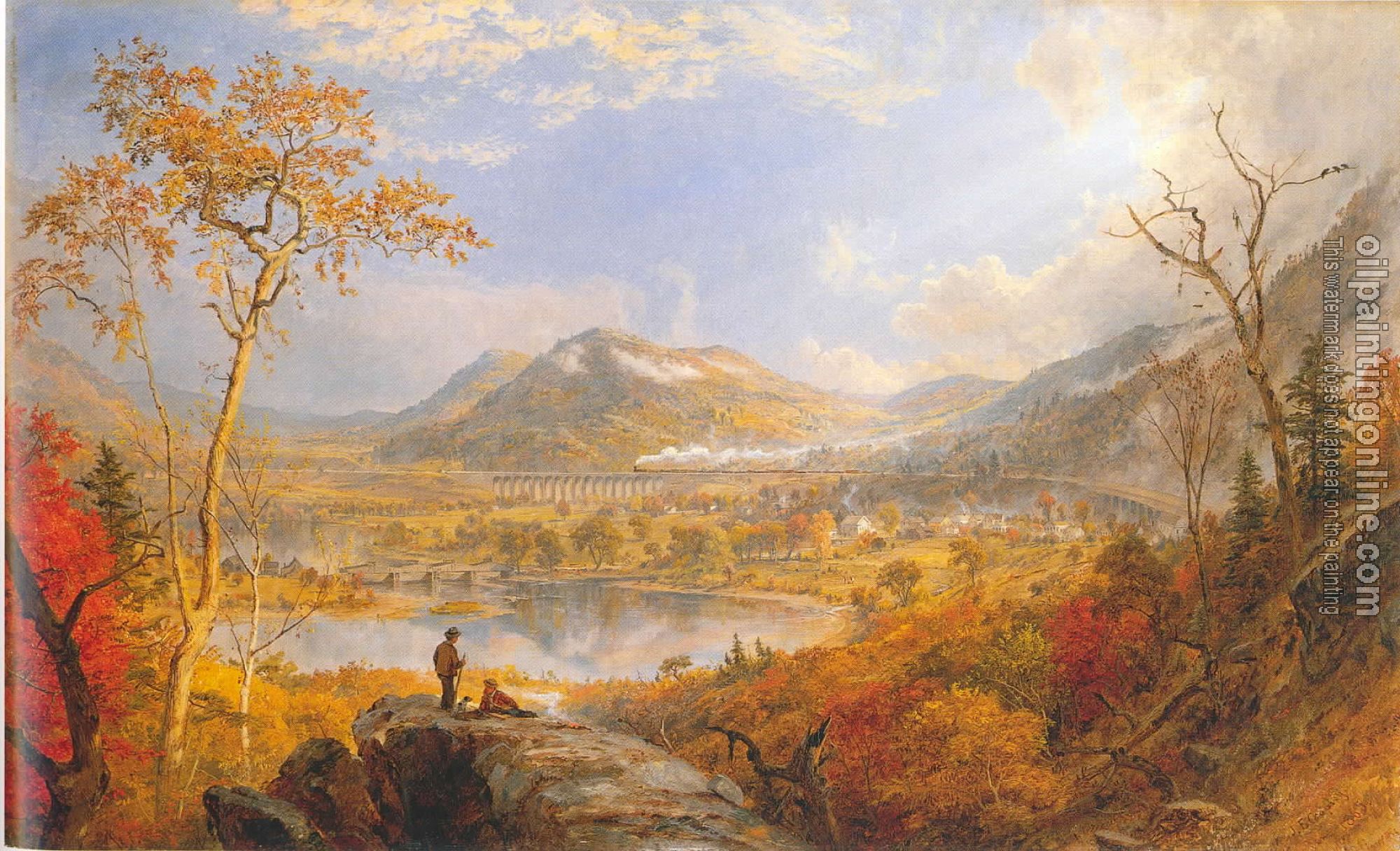 Jasper Francis Cropsey - Starrucca Viadukt